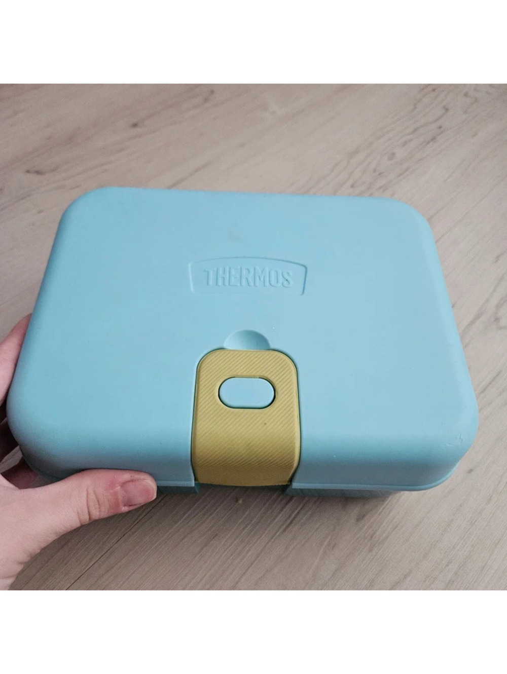 Thermos Kids Freestyle Bento Lunch Box Kit Light Blue Teal Food Containers